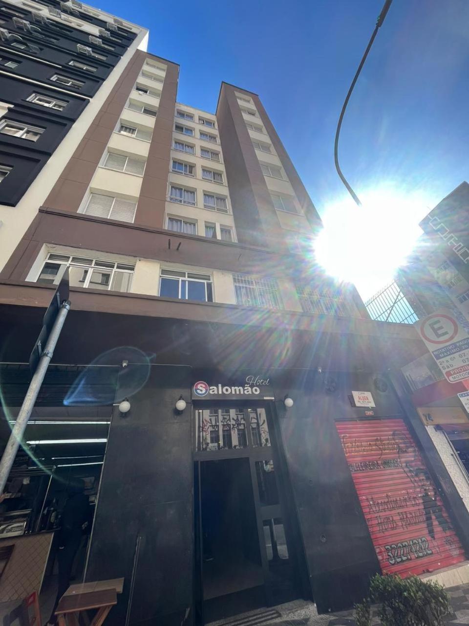 Salomão - Próximo A 25 De Março, Bom Retiro, Brás E Rua Santa Efigênia, A 2 Minutos Do Mirante Sampa Sky E Pista De Skate Anhangabaú Hotel São Paulo